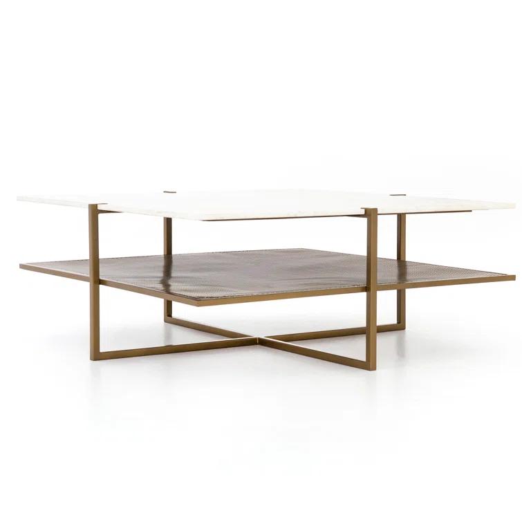 Hyla Square Marble Coffee Table (41")