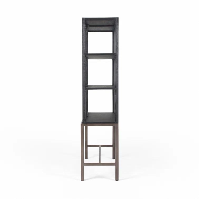 Curio Tall Cabinet (45.75") - Drifted Black