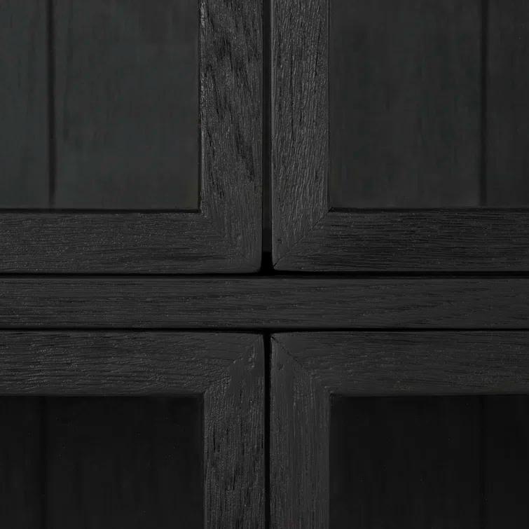 Curio Tall Cabinet (45.75") - Drifted Black