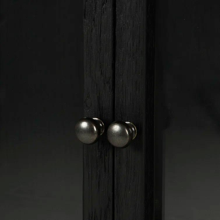 Curio Tall Cabinet (45.75") - Drifted Black