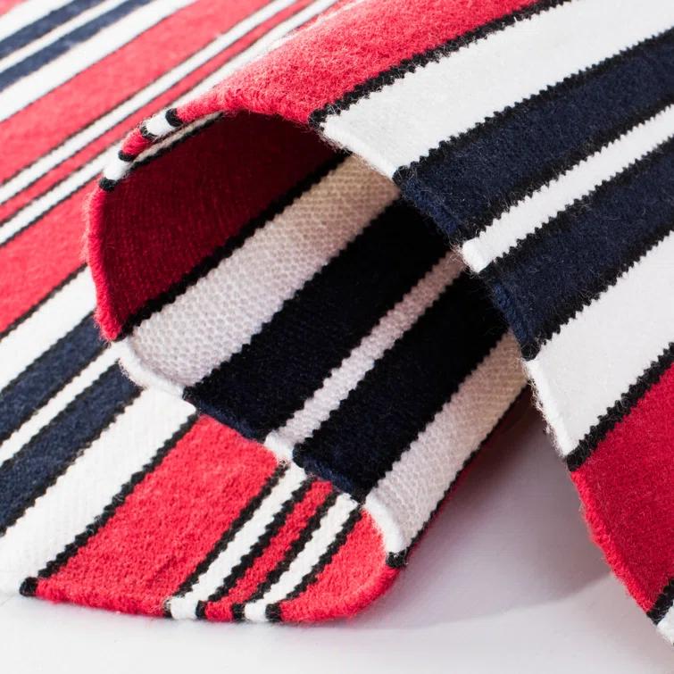 Leopold Lauren Ralph Lauren Flat Weave Performance Striped Rug