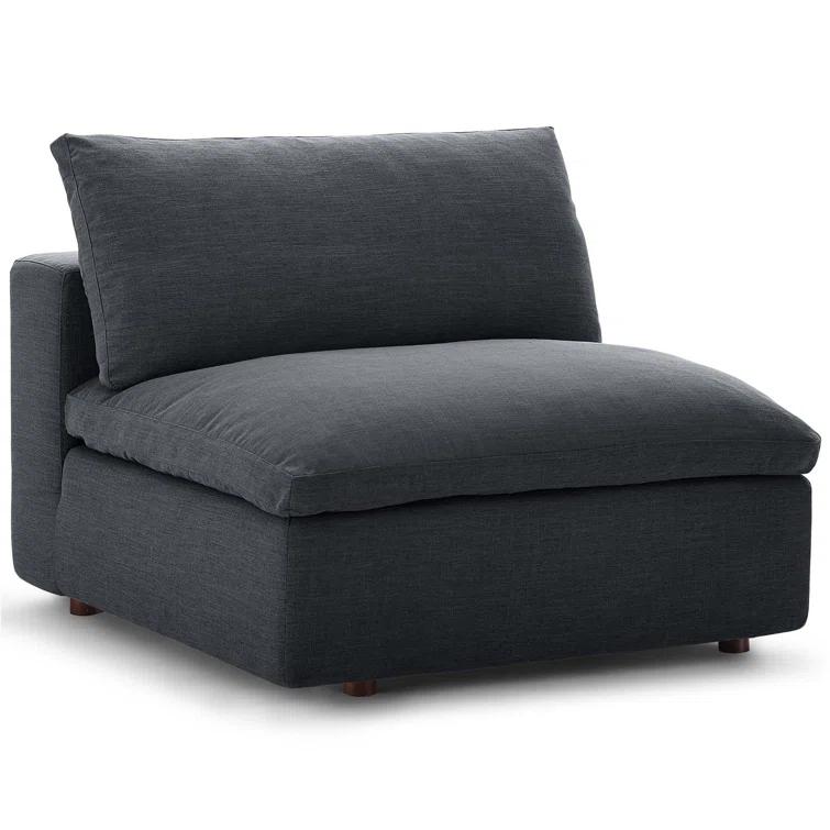 Modway Copper Grove Hrazdan Fabric/Wood Down-filled Over-stuffed 5-piece Sectional Sofa Set