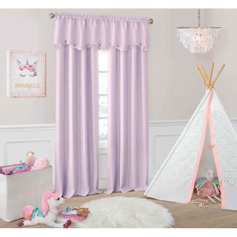 Ransdell Polyester Room Darkening Single Curtain Panel Single Panel