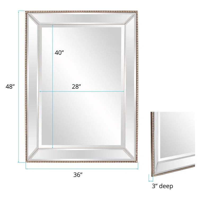 Willa Arlo™ Interiors Wheatly Rectangle Mirror
