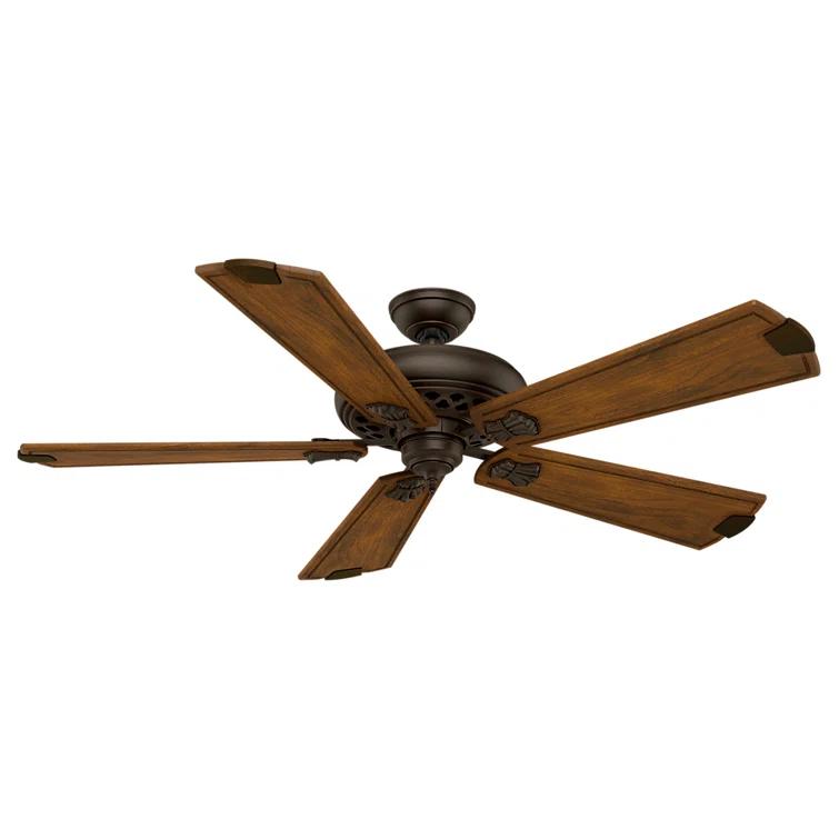 Casablanca Fan 60" Fellini 5 - Blade Standard Ceiling Fan with Wall Control