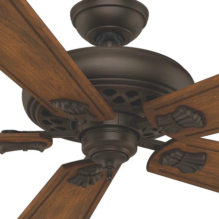 Casablanca Fan 60" Fellini 5 - Blade Standard Ceiling Fan with Wall Control