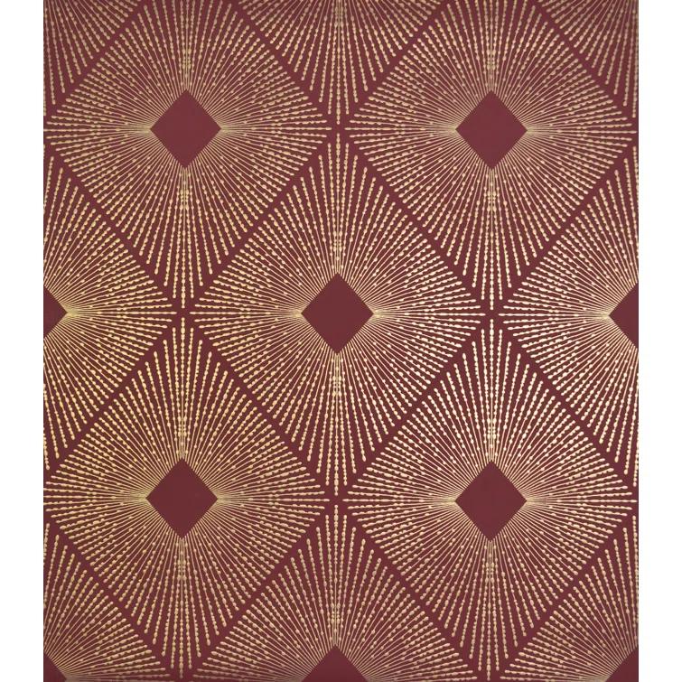 Antonina Vella Modern Metals Modern Geometric Wallpaper