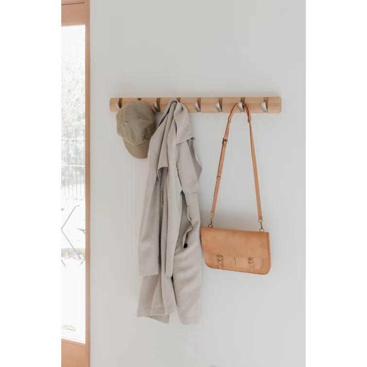 Flip 5 - Hook Solid Wood Coat Rack