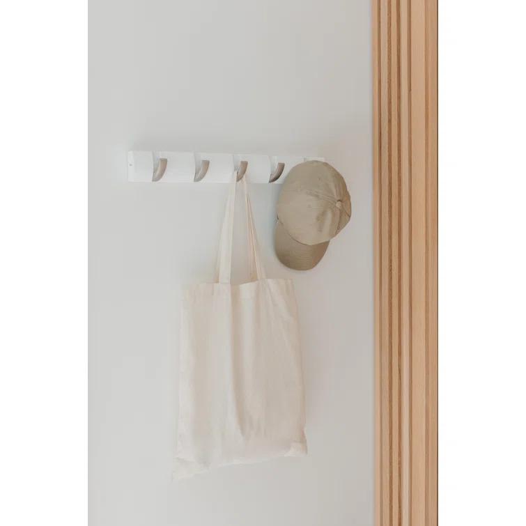 Flip 5 - Hook Solid Wood Coat Rack