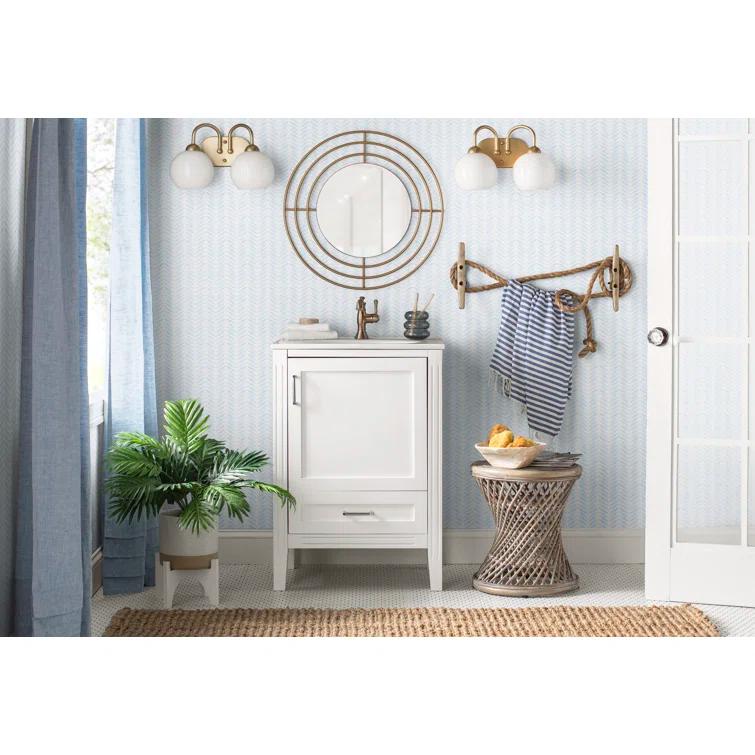 Cassidy™ Single Hole Bathroom Faucet with Drain Assembly