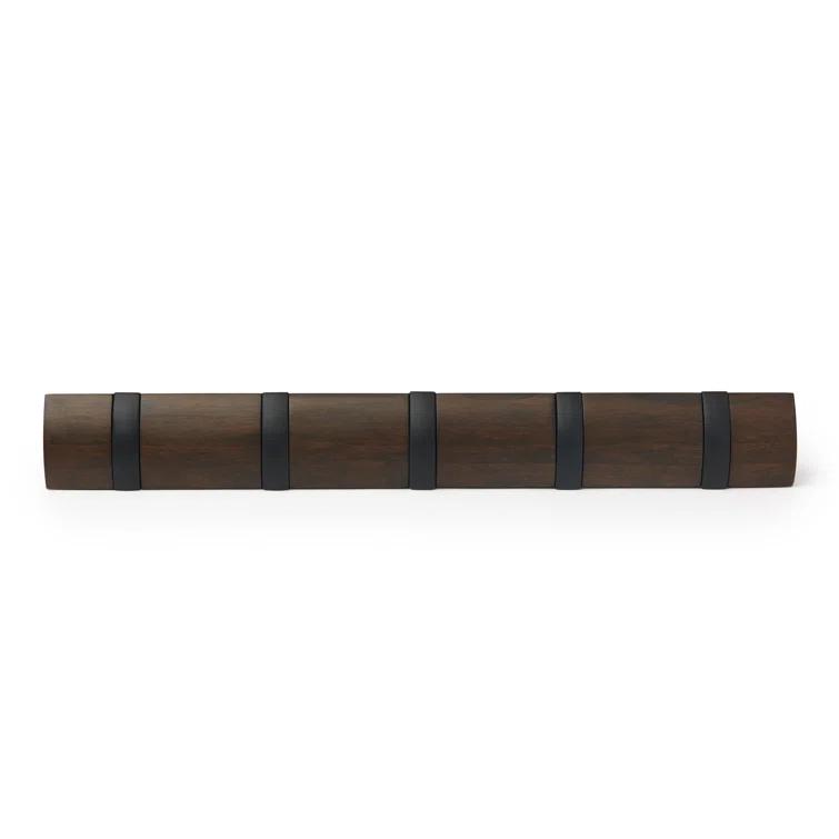 Flip 5 - Hook Solid Wood Coat Rack