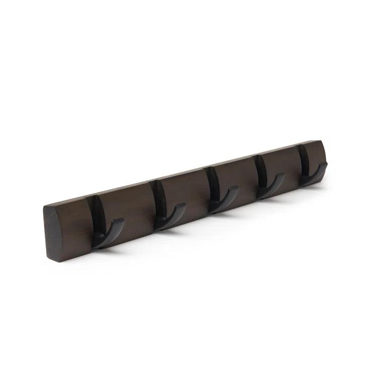 Flip 5 - Hook Solid Wood Coat Rack