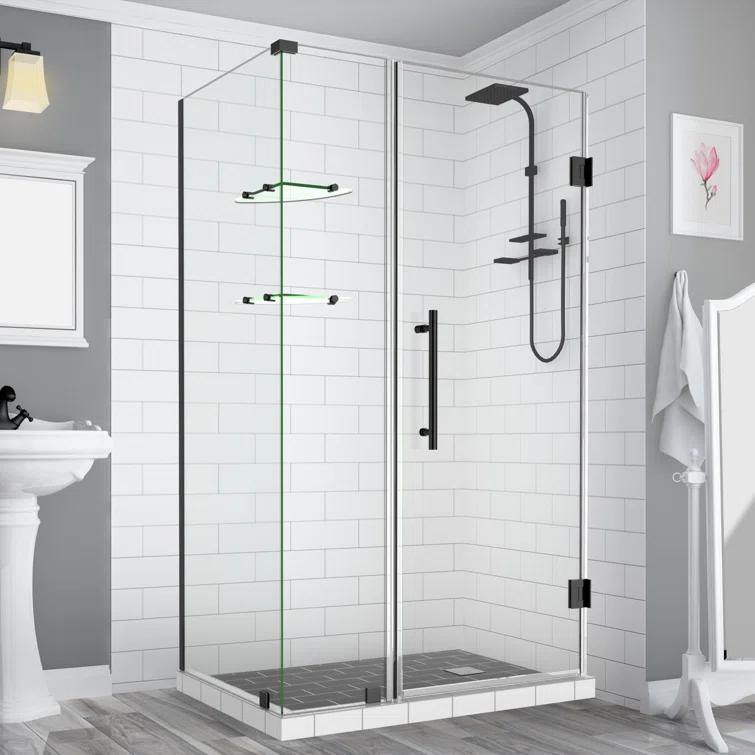 Bromley GS 36" x 72" Rectangle Hinged Shower Enclosure
