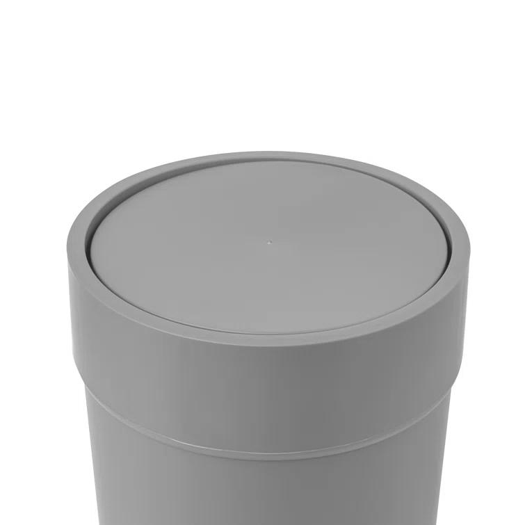 Touch Lidded Waste Can
