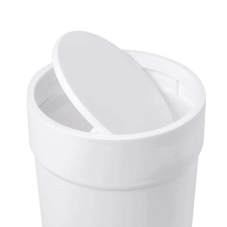 Touch Lidded Waste Can