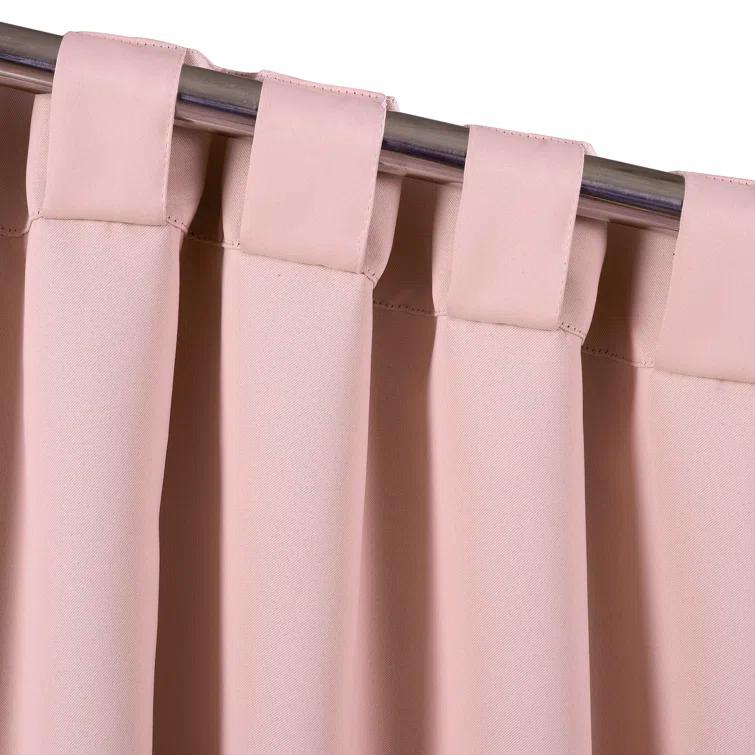 Lush Decor Lush Decor Insulated Back Tab Blackout Solid Blackout Thermal Curtain Panels (Set of 2)