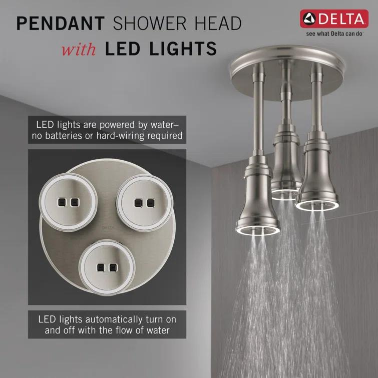 Pendant Full Rain Shower Head H2Okinetic®