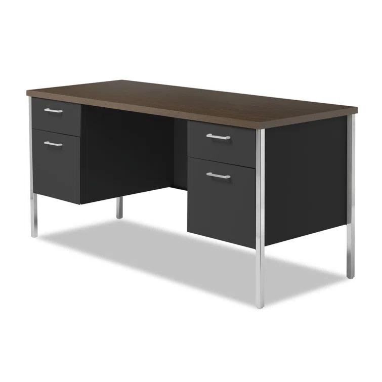 Double Pedestal Steel Credenza