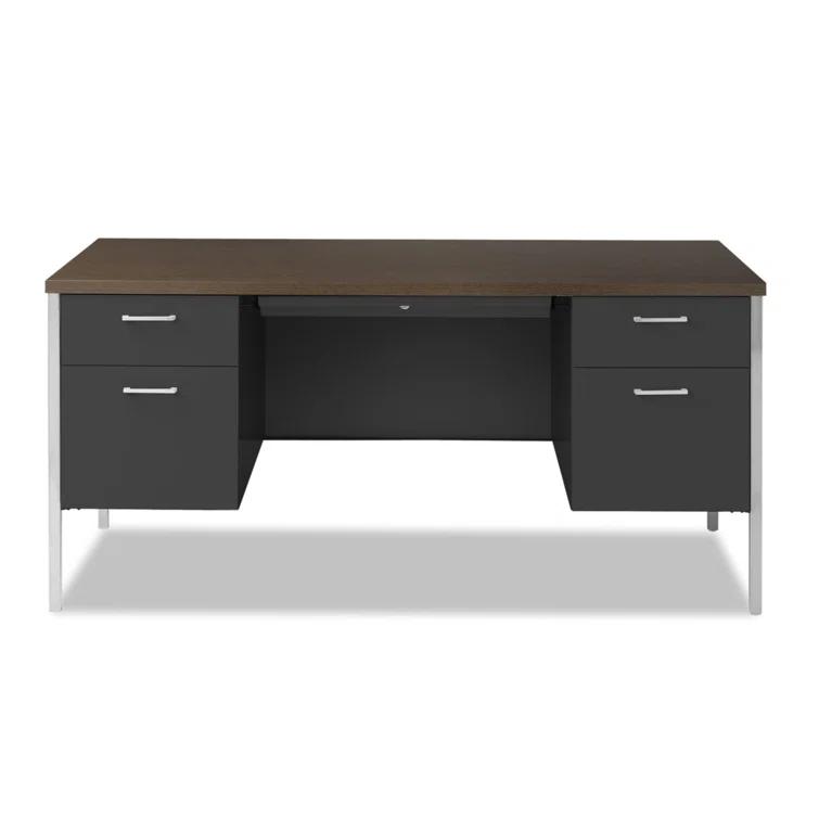 Double Pedestal Steel Credenza