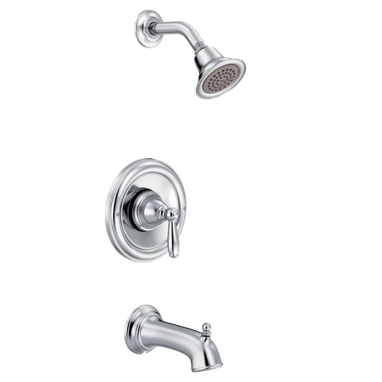 Brantford Volume Control Tub and Shower Faucet with Posi-Temp