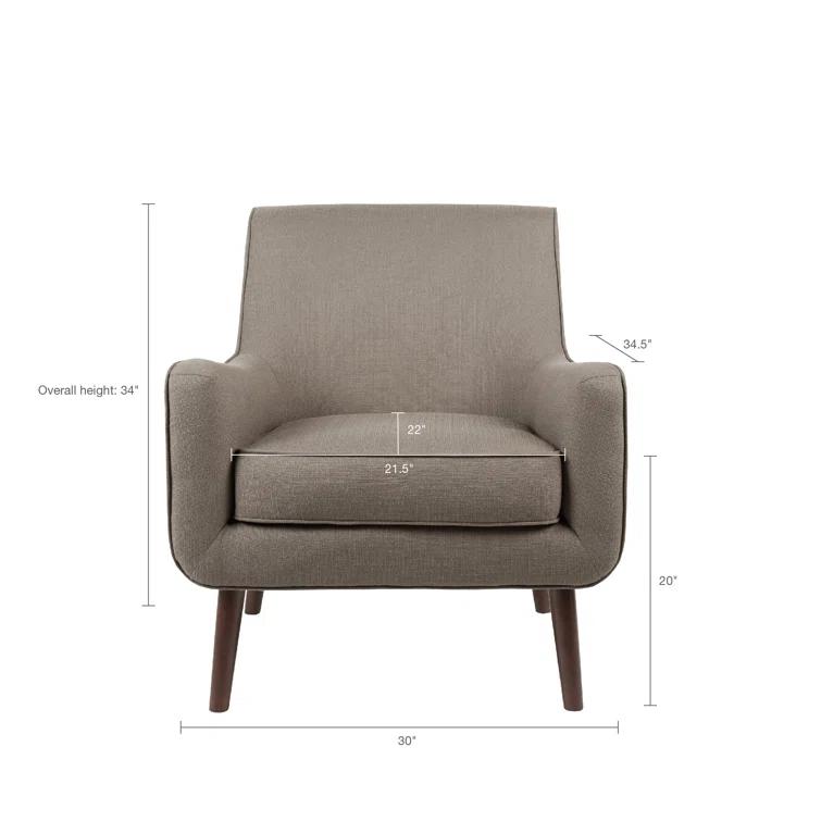 Femi Upholstered Mid-Century Accent Chair