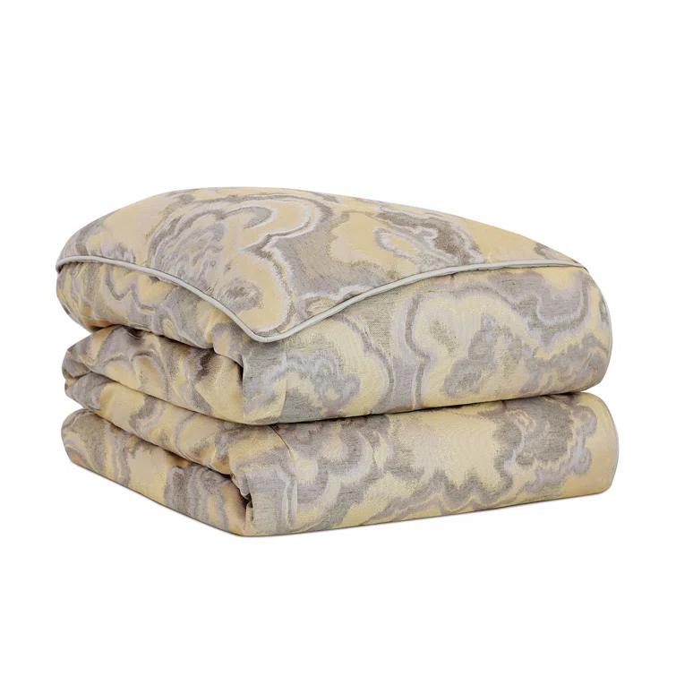 Amal Modern & Contemporary Cotton Blend Abstract Duvet Cover Set