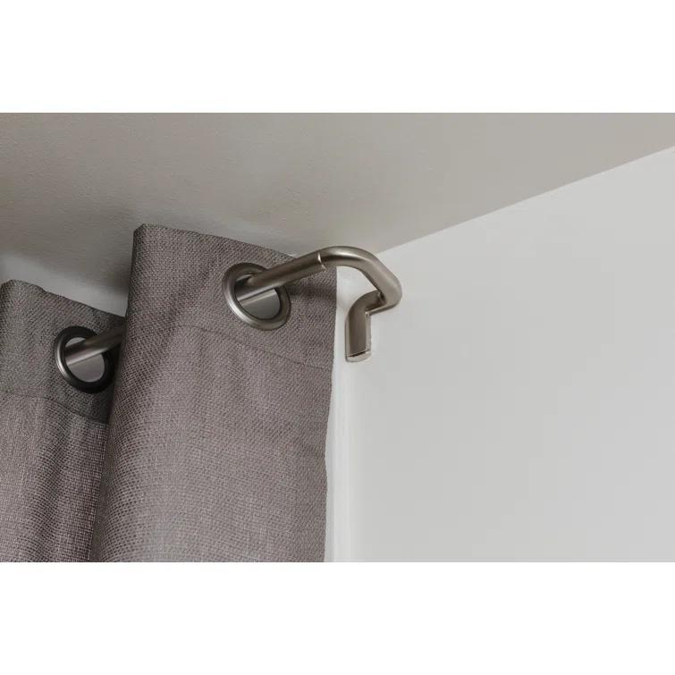 Umbra Stainless Steel Adjustable Single Curtain Rod