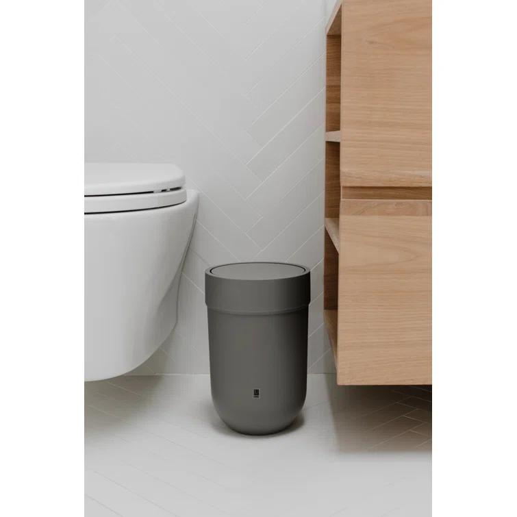 Touch Lidded Waste Can