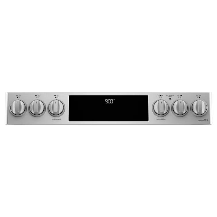 Café Smart Appliances Induction 30" 5.7 cu. ft. Slide-in Electric Range
