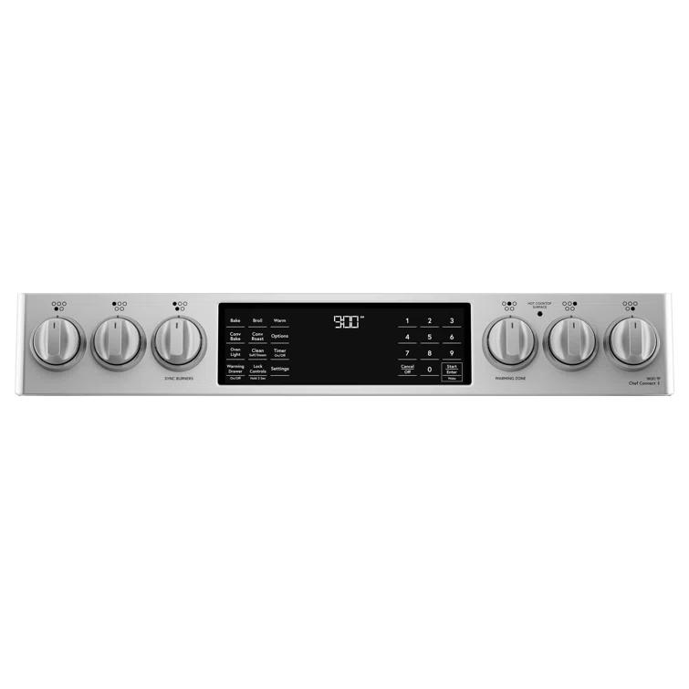 Café Smart Appliances Induction 30" 5.7 cu. ft. Slide-in Electric Range