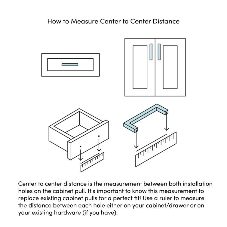 High Desert 3 1/2" Center to Center Bar Pull