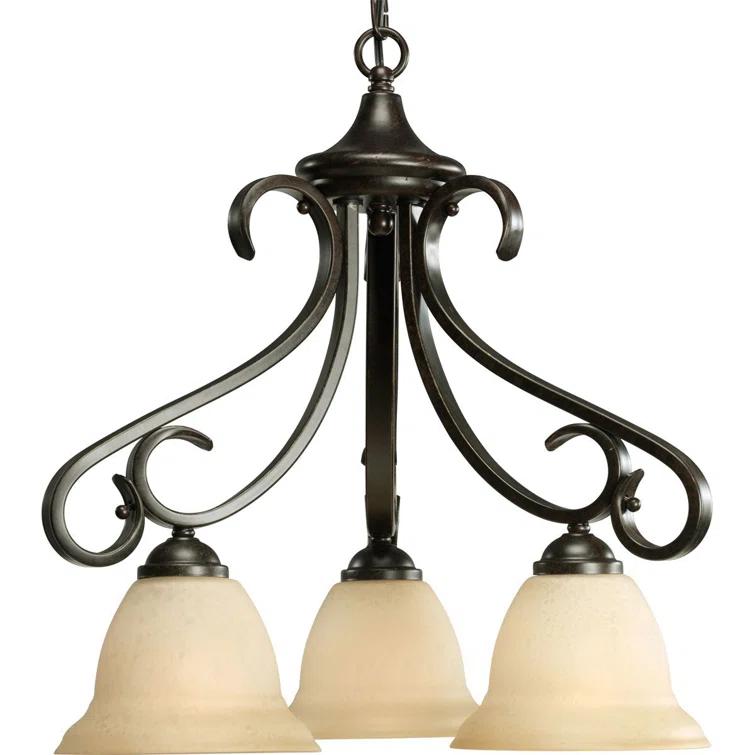 Lilly 3 - Light Dimmable Classic / Traditional Chandelier