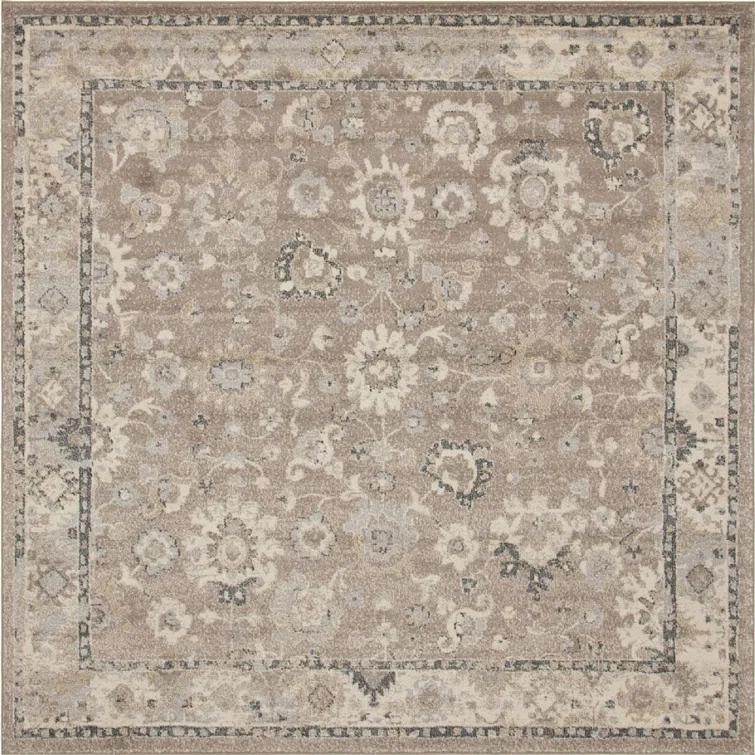 Kalf Abstract Beige Area Rug