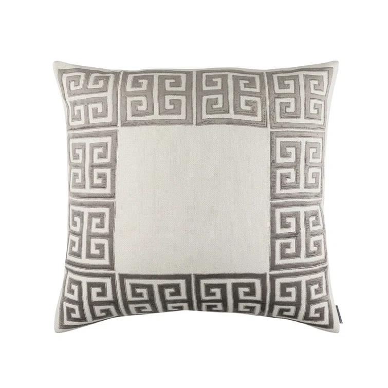 Lili Alessandra Guy Geometric Feather Throw Pillow