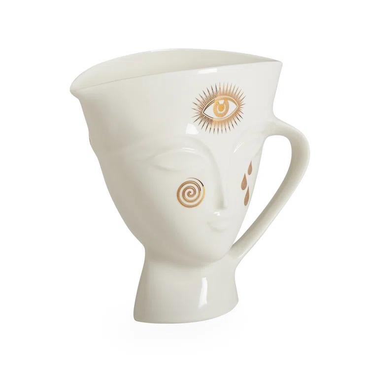 Jonathan Adler Gilded Muse Giuliette Pitcher