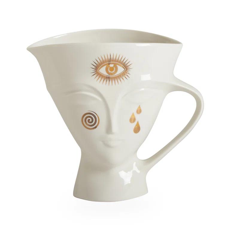 Jonathan Adler Gilded Muse Giuliette Pitcher