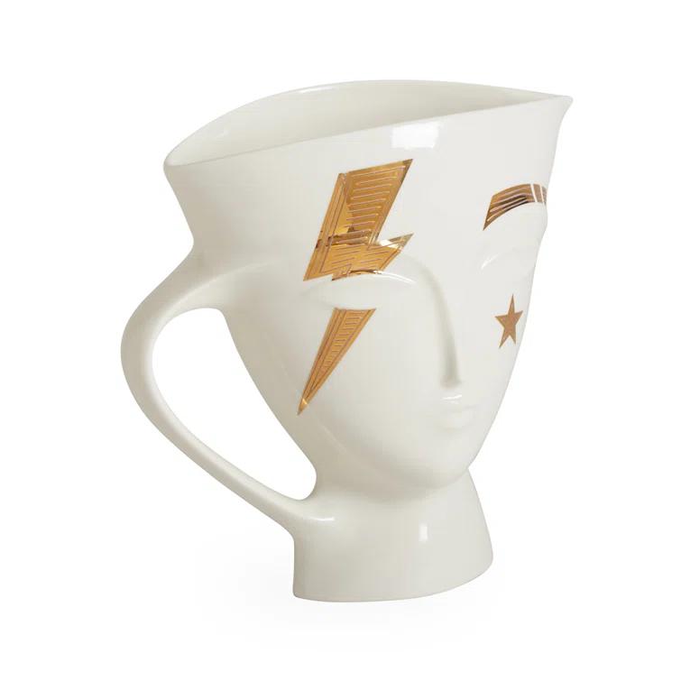 Jonathan Adler Gilded Muse Giuliette Pitcher