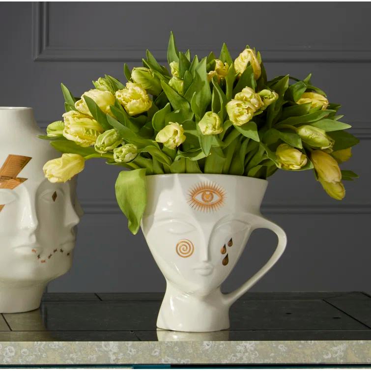 Jonathan Adler Gilded Muse Giuliette Pitcher