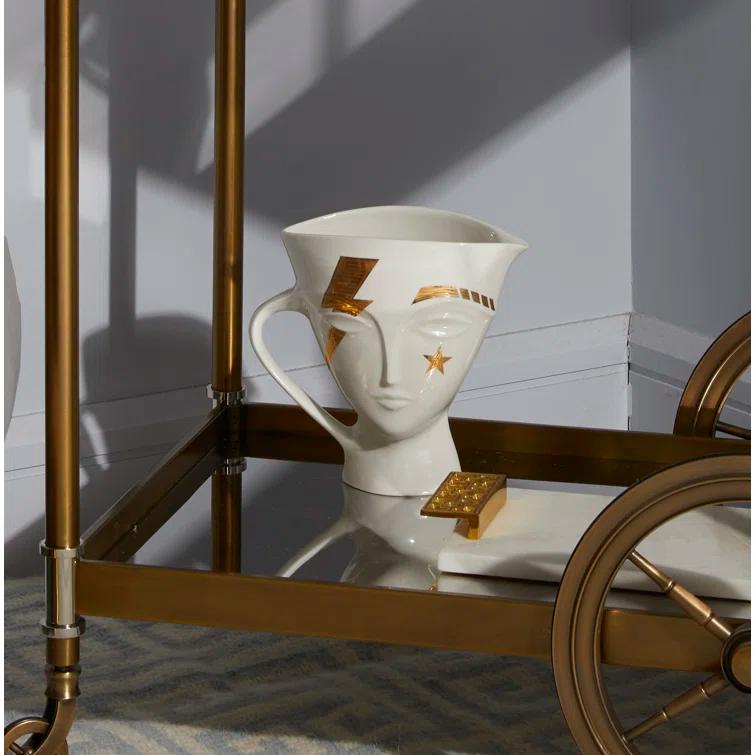 Jonathan Adler Gilded Muse Giuliette Pitcher