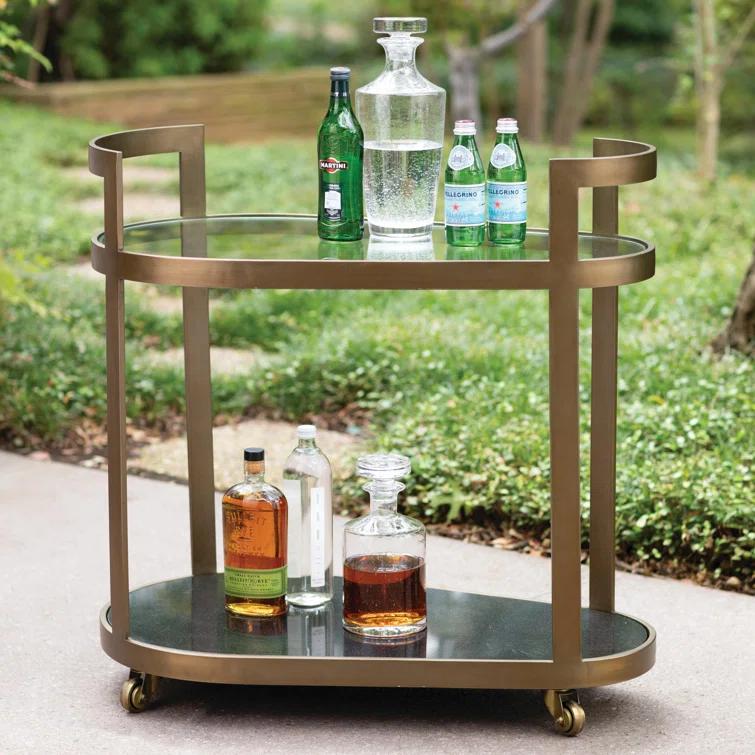 Jade Bar Cart