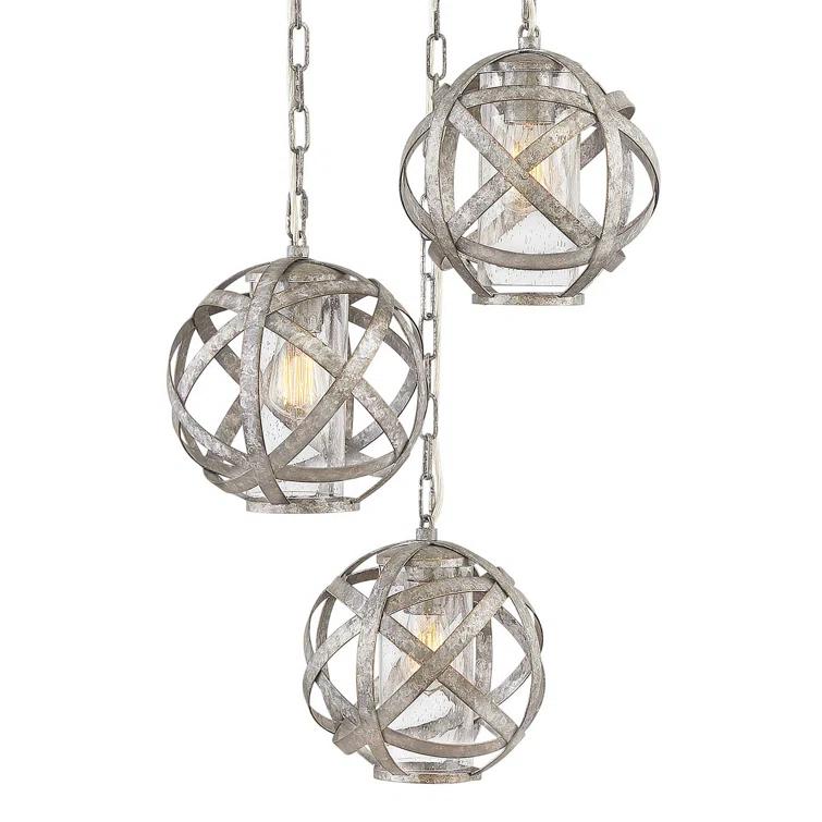 Carson 3 - Light Cluster Globe Pendant