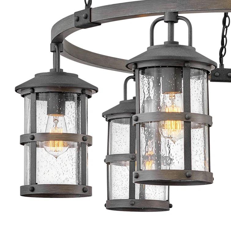 Lakehouse 12v Six-Light Outdoor Chandelier