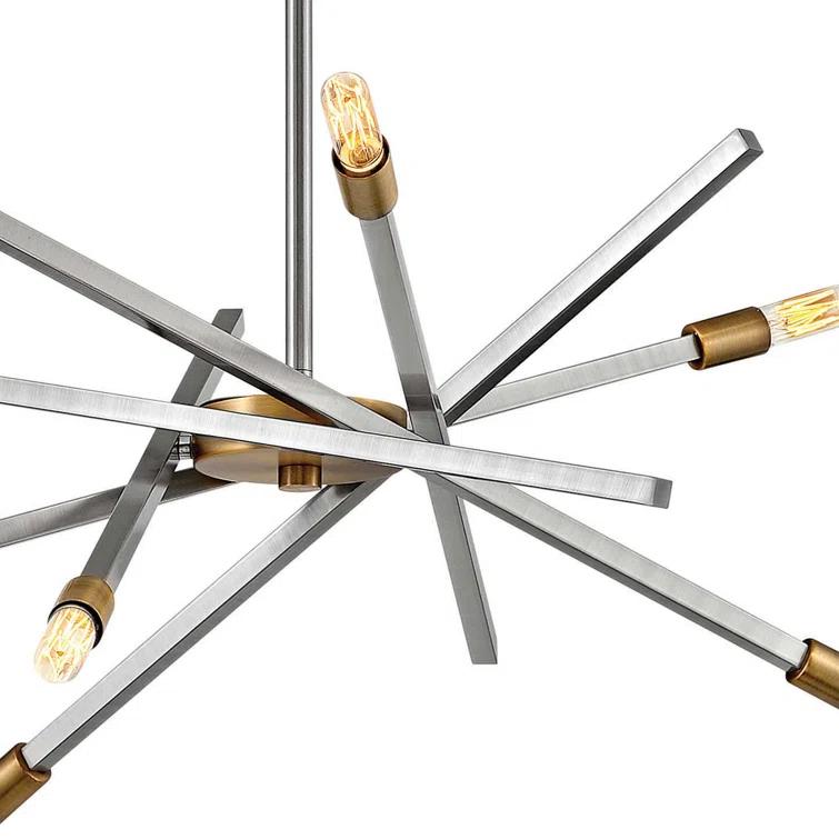 Archer 6-Light Sputnik Articulating Single Tier Chandelier