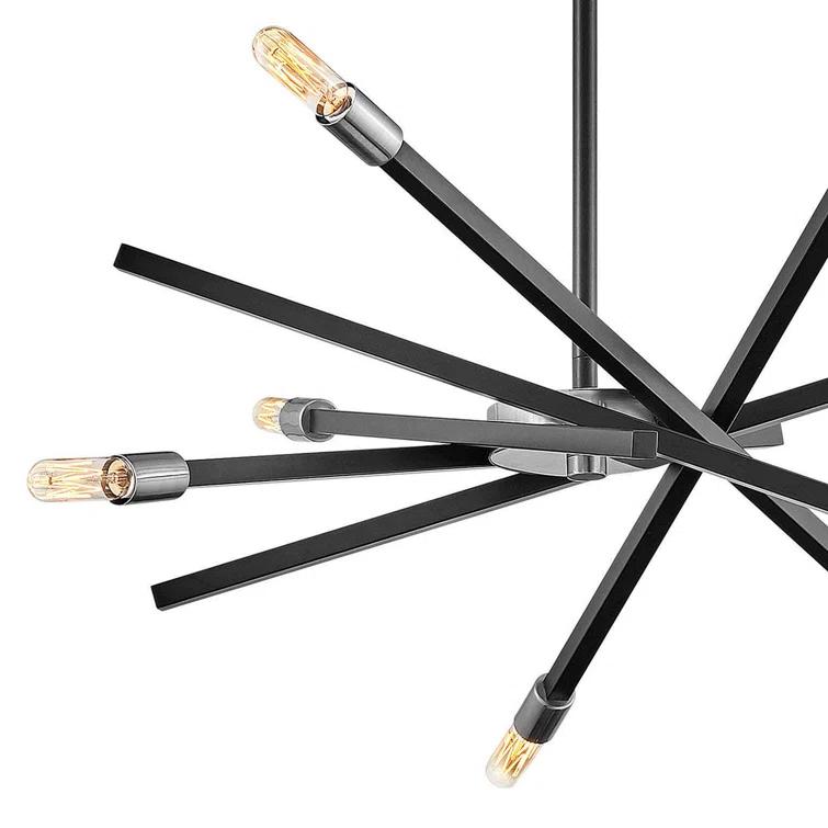 Archer 6 - Light Sputnik Modern Linear Chandelier