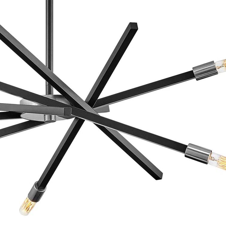 Archer 6 - Light Sputnik Modern Linear Chandelier