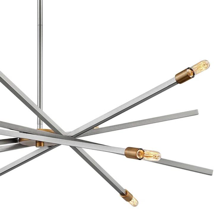 Archer 6-Light Sputnik Articulating Single Tier Chandelier