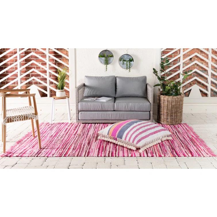 Pritchard Cotton Geometric Rug