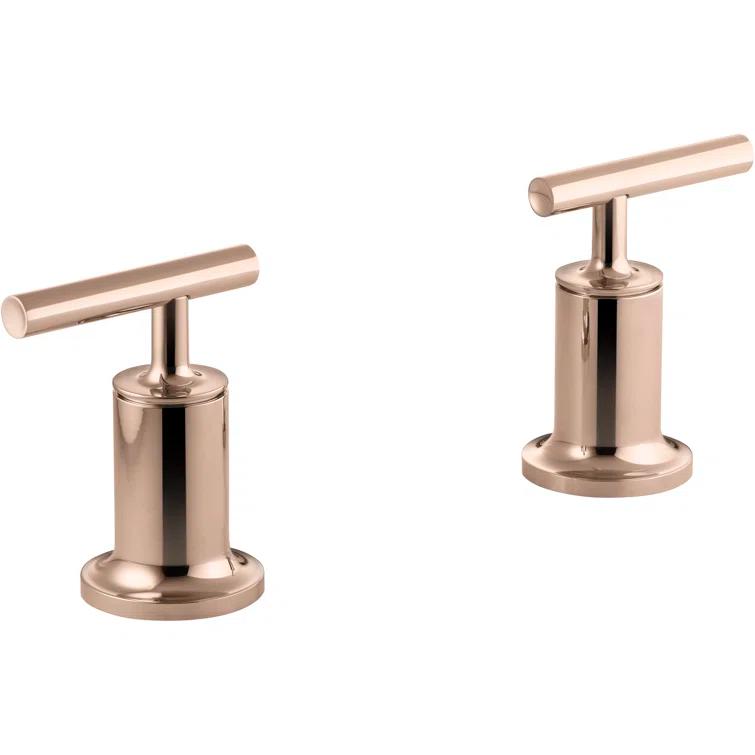 Purist® Deck- or Wall-Mount High-Flow Bath Trim with Lever Handles