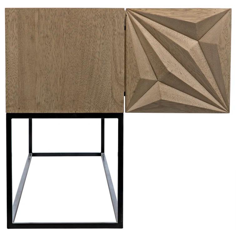 Zurich 60'' Solid Wood Top Console Table