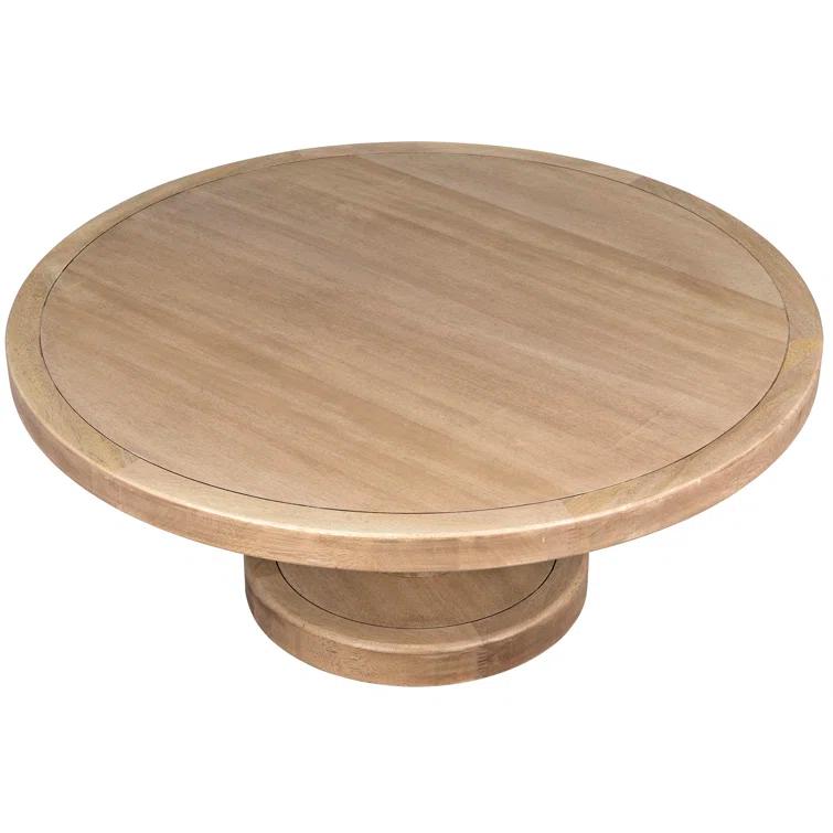 Noir Milena Solid Wood Coffee Table